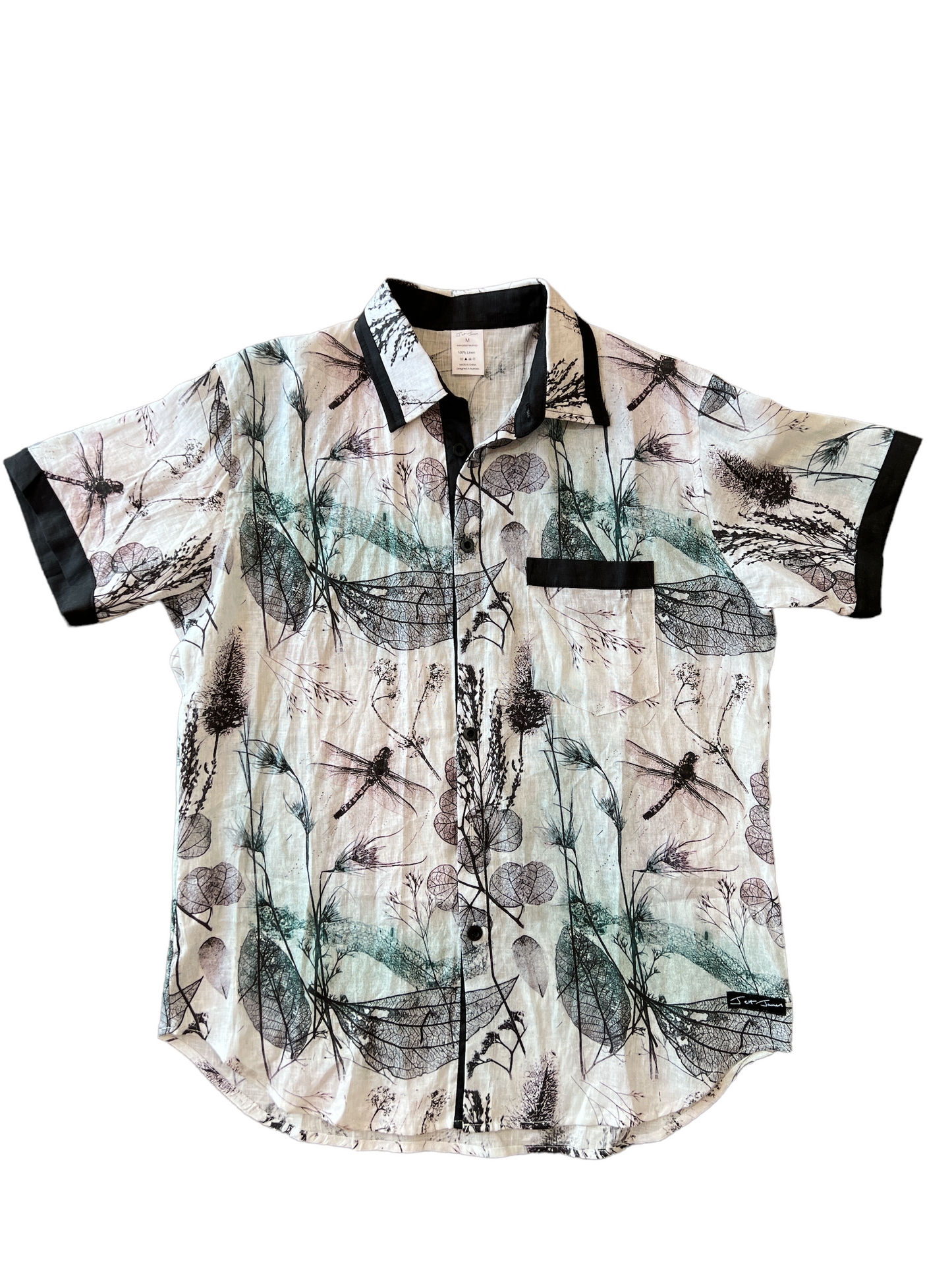 Linen Dragonfly Shirt