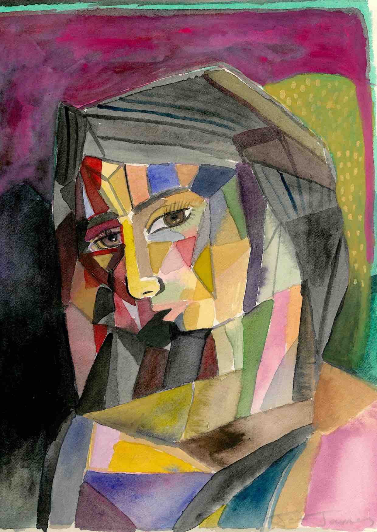 Picasso Face Fine Art Print