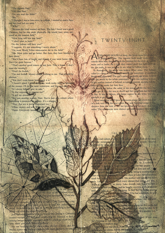 'Poetry Hibiscus' Fine Art Print