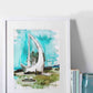 Singing Ship Art Print