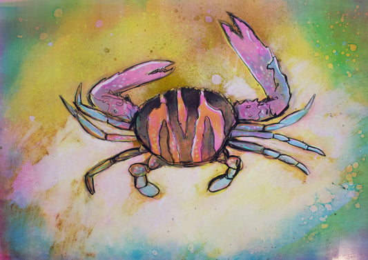 'Swimmers Crab' Original Artwork