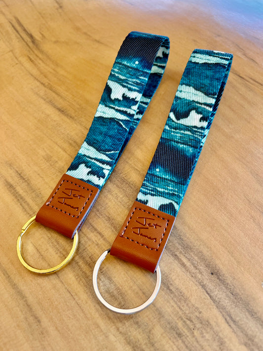 Waves  Lanyard Keychain - Waves