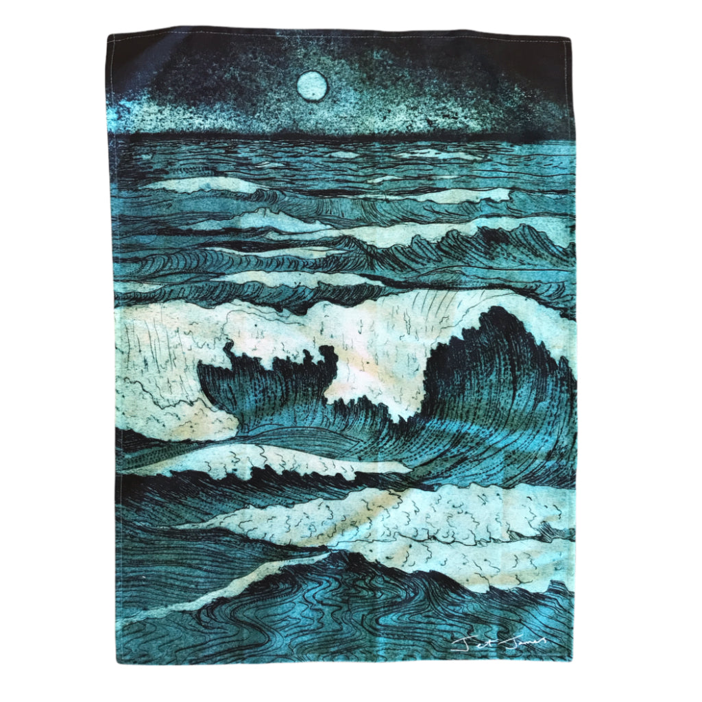 Tea Towel - Waves