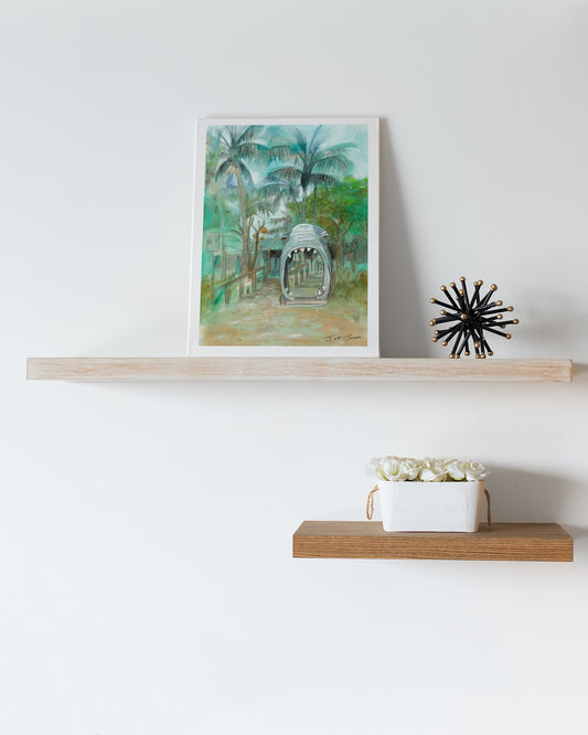 'Wrecked At Keppel' Fine Art Print