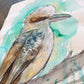 Kookaburra from the Balcony - Original Watercolour Artwork