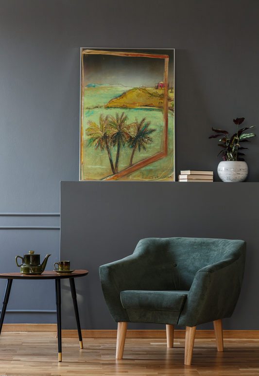 'Rainy Day At Cooee Bay' Fine Art Print