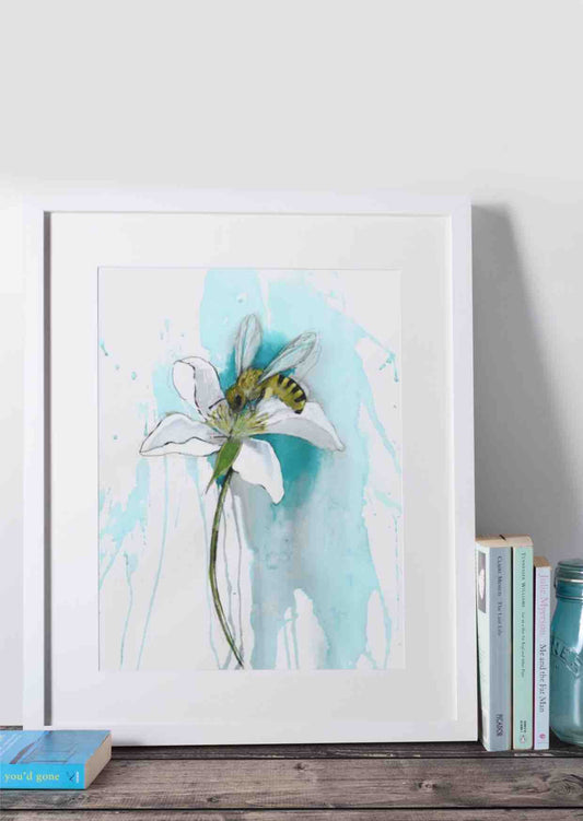 Native Bee - Fine Art Print