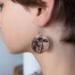 Brahman -  Wooden Earrings