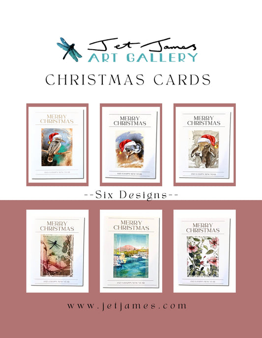 Christmas Card Set - All Six Cards