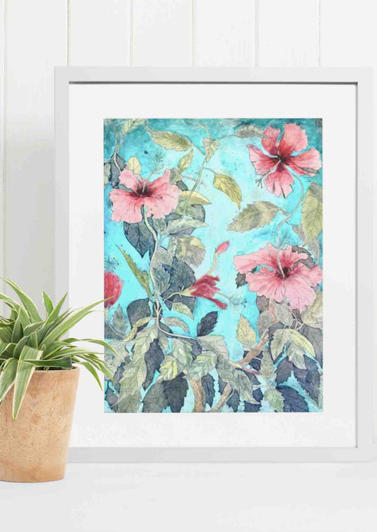 Hibiscus Cycle Fine Art Print