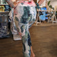 3/4 Length 'Hibiscus' Leggings