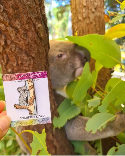 Cooberrie Koala Pin Badge