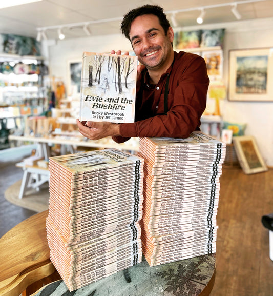 Evie and the Bushfire - Hardcover Children's Book