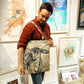 Calf Tote Bag