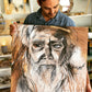 ‘Uncle’ original artwork on plywood