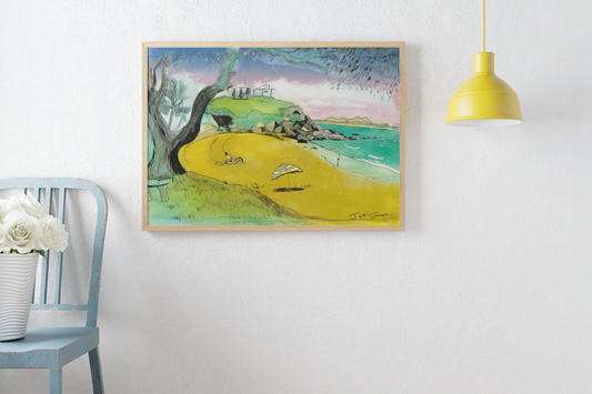 'Sitting At Cooee Bay' Fine Art Print