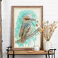 'Watercolour Kookaburra' Fine Art Print