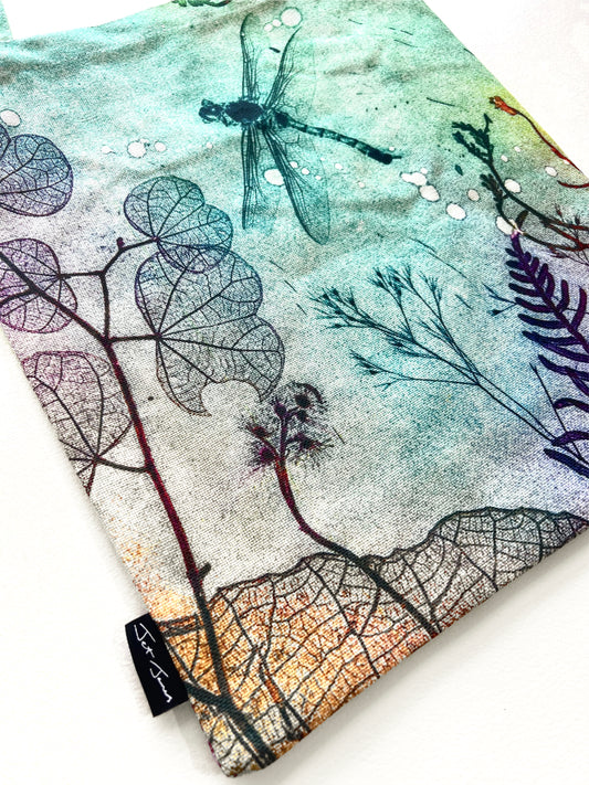 Ocean Dragonfly Tote Bag