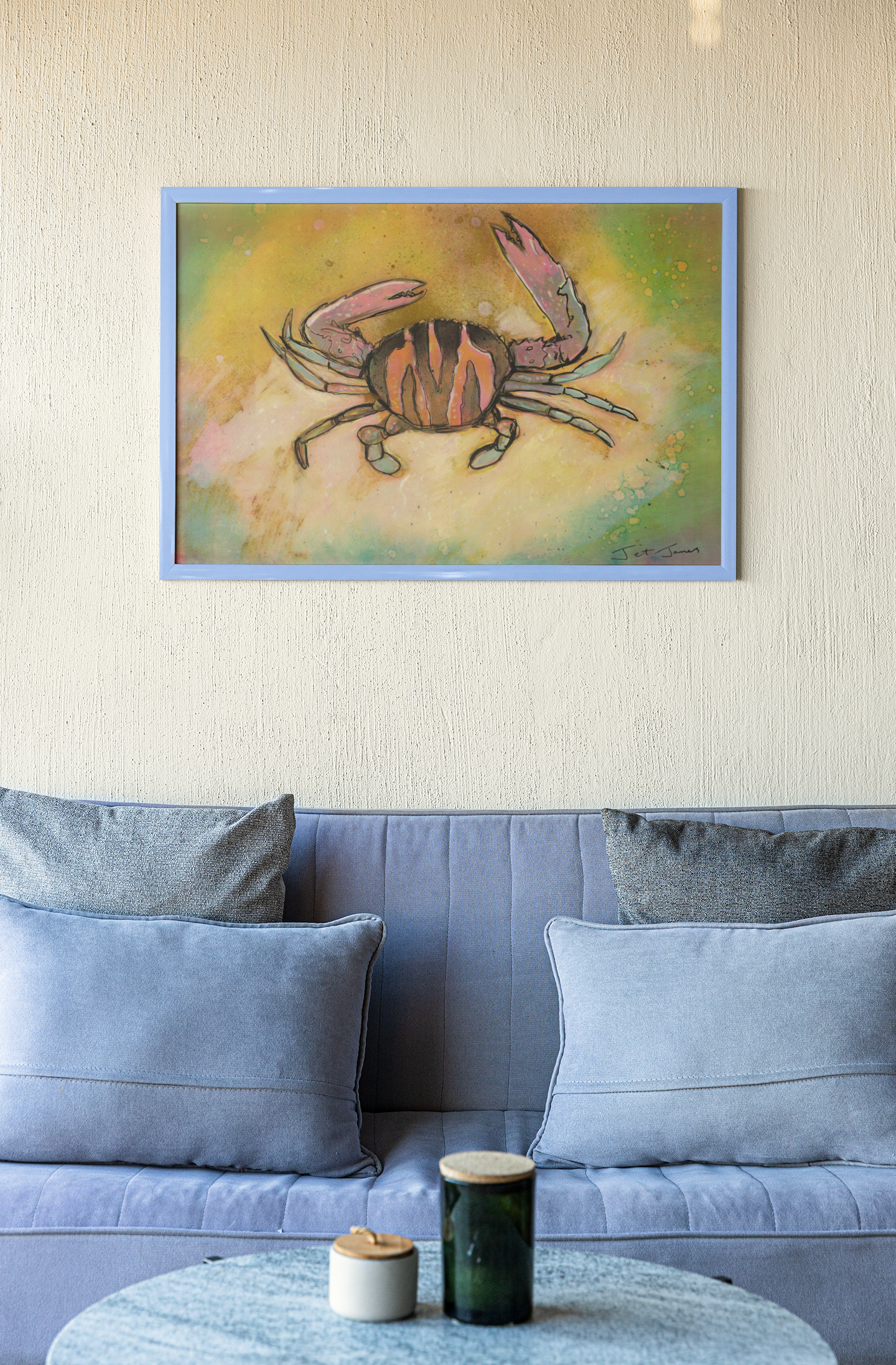 'Swimmer Crab' Fine Art Print