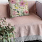 Sunbird and Hibiscus Cushion Cover
