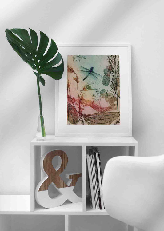 Warm Dragonfly Fine Art Print